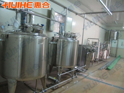 豆奶生產(chǎn)線(xiàn)樣品展示